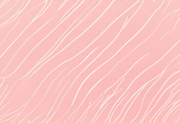 Minimal pastel pink diagonal wavy lines