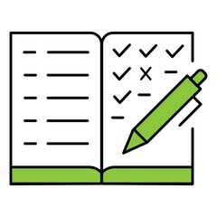 Academic Grades And Results Vector Icon Design
