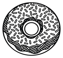 Grunge brain in circle frame vector art design with a vintage ink stamp style