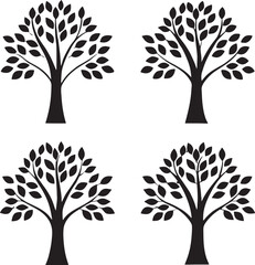 Abstract Nature Growth Symbol Vector Art