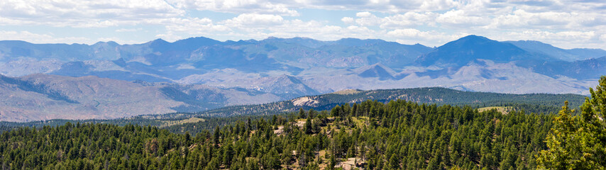 Scenic Colorado Mountain Landscape near Woodland Park, Colorado