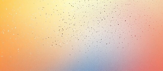 Gradient Texture Background with Glittery Particle Effect and Blurred Golden Tones