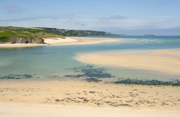 Obraz premium Hayle Beach, Cornwall