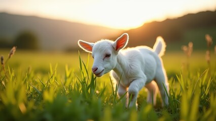 Obraz premium lost sheep bible story