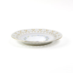 Decorative Plates On White Background