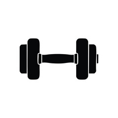 Hidden Dumbbell Silhouette. A deeply obscured weightlifting bar emerges from shadow. This dark icon embodies inner power, unseen effort, and quiet dedication to health.