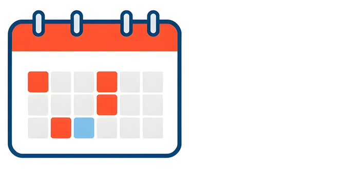 calendar flat design, simple calendar icon, minimal calendar icon, office calendar icon, digital calendar icon, appointment icon, calendar app icon, calendar clipart, calendar graphic, isolated calend