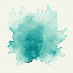 Obraz premium abstract watercolor background with blue paint