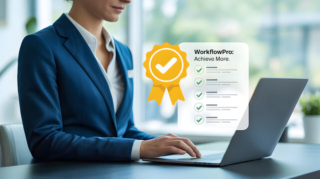 business man with laptop