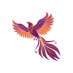 abstract bird logo
