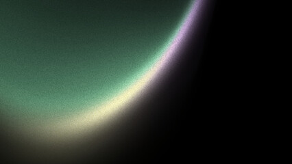 Abstract vibrant purple yellow green blurry grain gradient dark background. Minimalistic trending modern design. Noise texture for brochure header yt thambnail posters presentations covers backdrop.