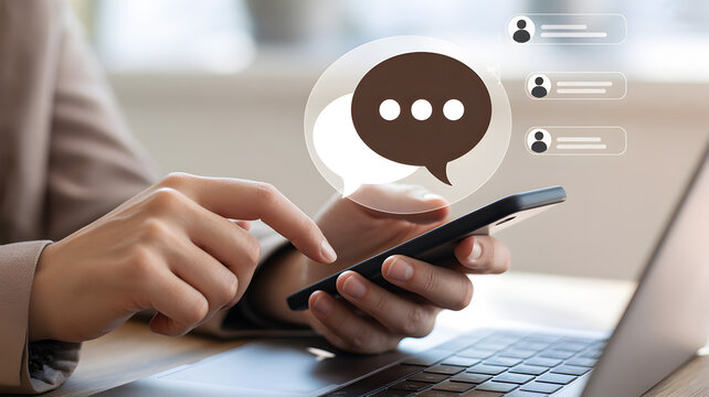 close up of a man using a laptop - Powered by Adobe