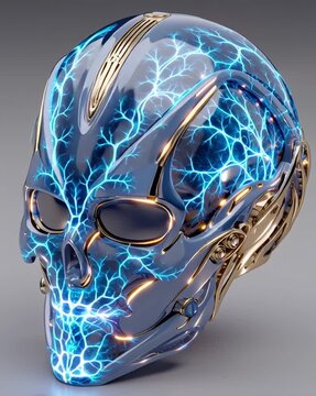 Mind-Machine Interface Helmet with Fractals