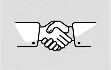handshake between two businessmen