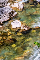 Rio Cares en Bulnes, Picos de Europa.