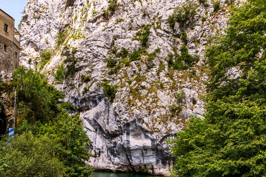 Rio Cares en Bulnes, Picos de Europa.