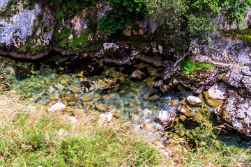 Rio Cares en Bulnes, Picos de Europa.