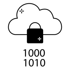 Information Governance And Protection Flat Vector Icon