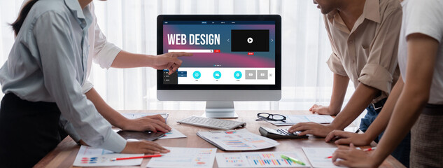 Website design software provide brisk template for online retail business and e-commerce