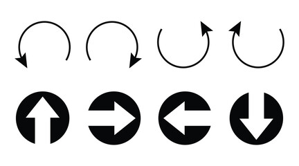 graphics arrow icon set