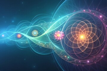 Quantum Computing Atom Visualization