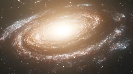 Fototapeta premium Stunning Spiral Galaxy Space Background Image