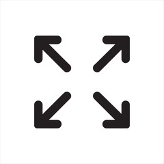 Expand fullscreen icon graphic element