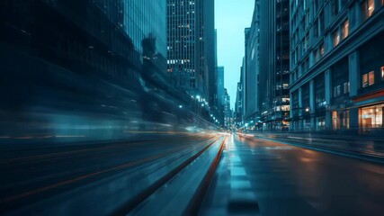 Digital City Time Hyperlapse - Powered by Adobe