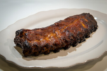BBQ Baked Ribs - Costillas al Horno a la Barbacoa, Tender and Juicy Meat for Delicious Meals - Carne Tierna y Jugosa para Comidas Deliciosas
