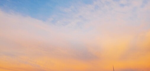 BSC
Sunset Clouds in a Blue Sky.