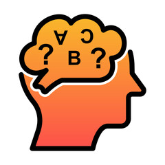 Dyslexia Mental Health Awareness Concept