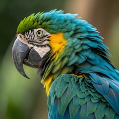 Obraz premium blue and yellow macaw