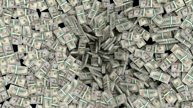 Crisis money background