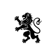 heraldic lion vector illustration lion vector Logo, icon design, photo, wallpaper, theme , jpg,