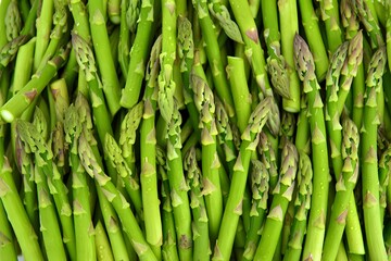 Fototapeta premium Asparagus on the market