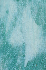 Turquoise wood texture with natural patterns for background and design.