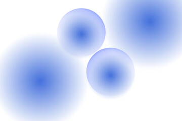 Abstract Blue Circles: Serene, Modern, Graphic Design