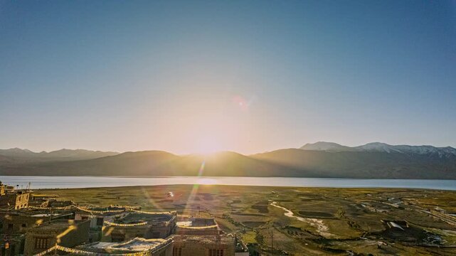 Timelapse Beyond its icy vastness, Tso Moriri shines as a Ramsar Wetland and eco-tourism gem. Low in nutrients, rich in serenity&mdash;this lake is Ladakh&rsquo;s gift to the mindful traveler in 2025.