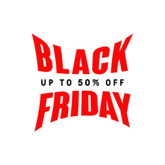 Black friday sale lable tag set vector illustration.