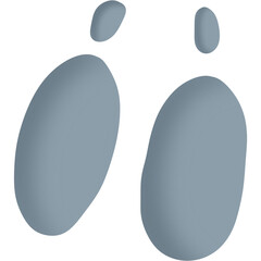 Winter Animal Tracks Clipart