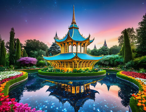 pavilion in the park