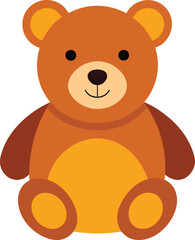 teddy bear on a white background