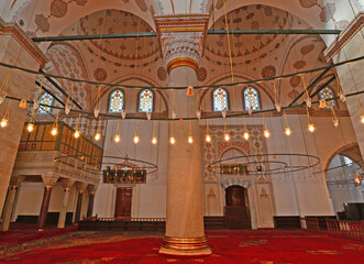 Obraz premium Beyazit Mosque and Complex, located in Istanbul, Turkey, was built in 1506.