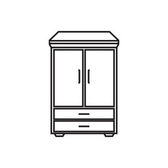 Cupboard  illustration icon