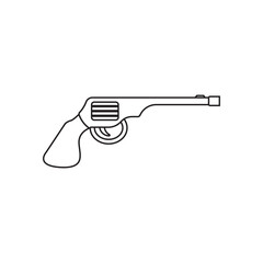 Gun symbol icon