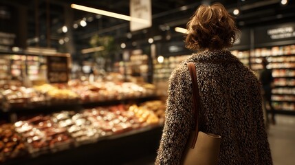 Fototapeta premium Shopping Woman