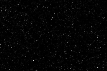 Stars in the night. Starry night sky galaxy space background. Glowing stars.