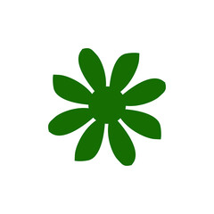 green leaf vector