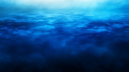 Obraz premium Abstract ocean scene dark blue water surface waves