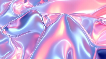 Abstract iridescent fabric texture with pink purple and blue colors